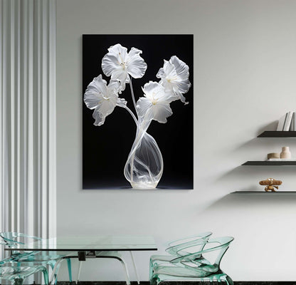 Transparente Blumen - artloving