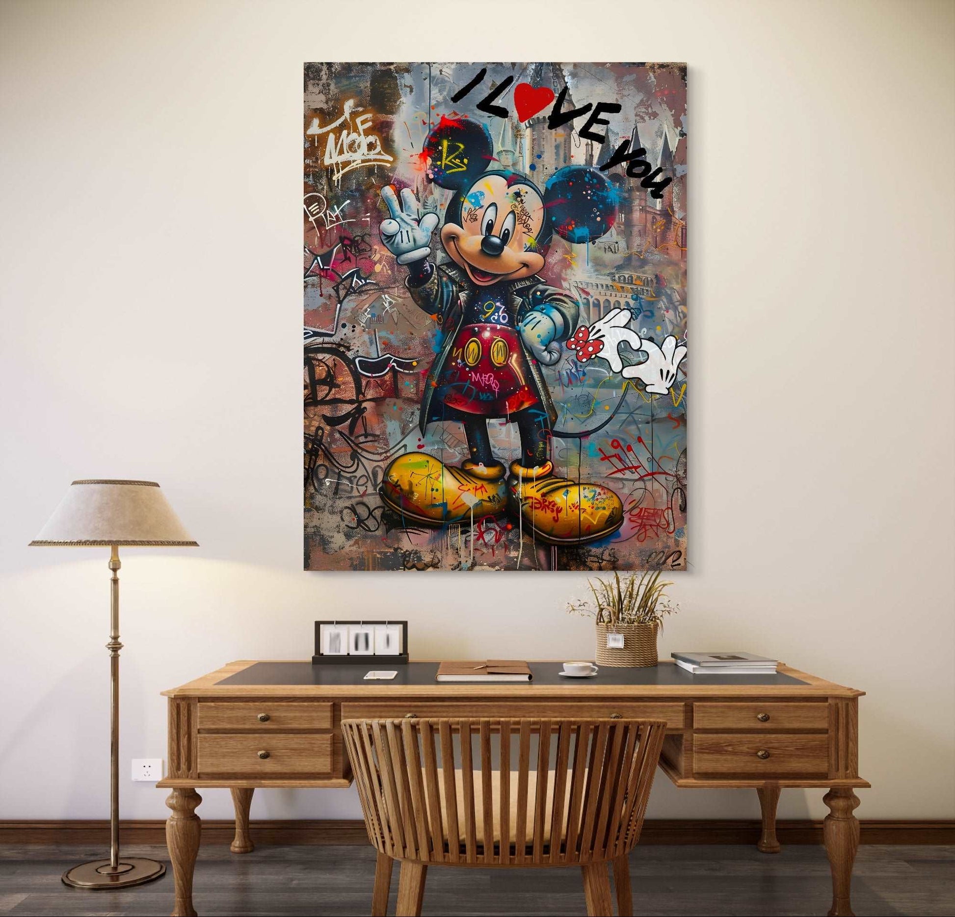 Mickey the Gangster Pop Art