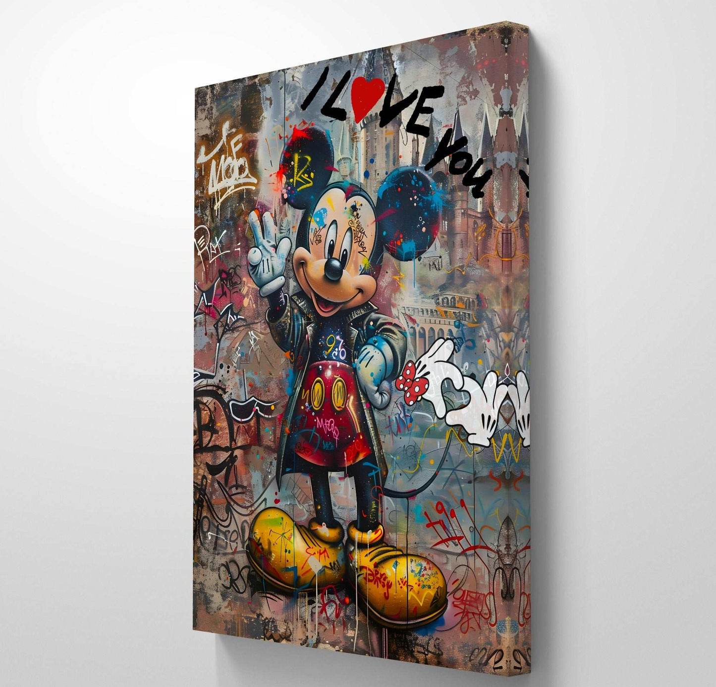 Mickey the Gangster Pop Art