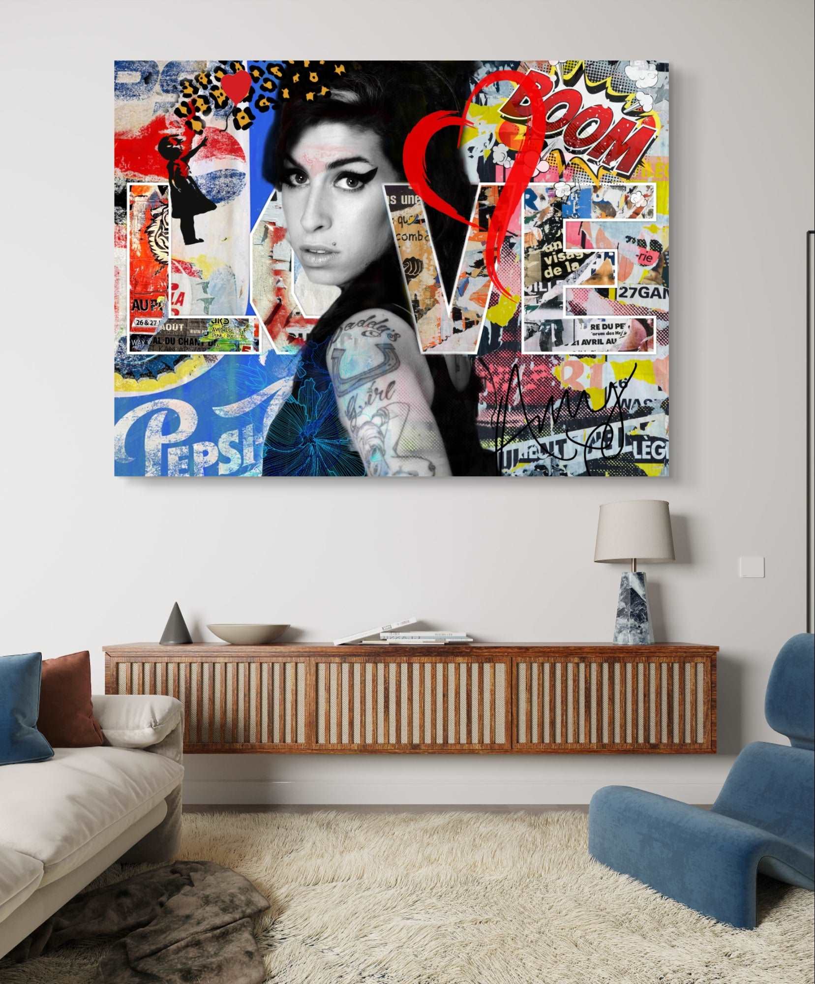 Amy Winehouse Pop Art