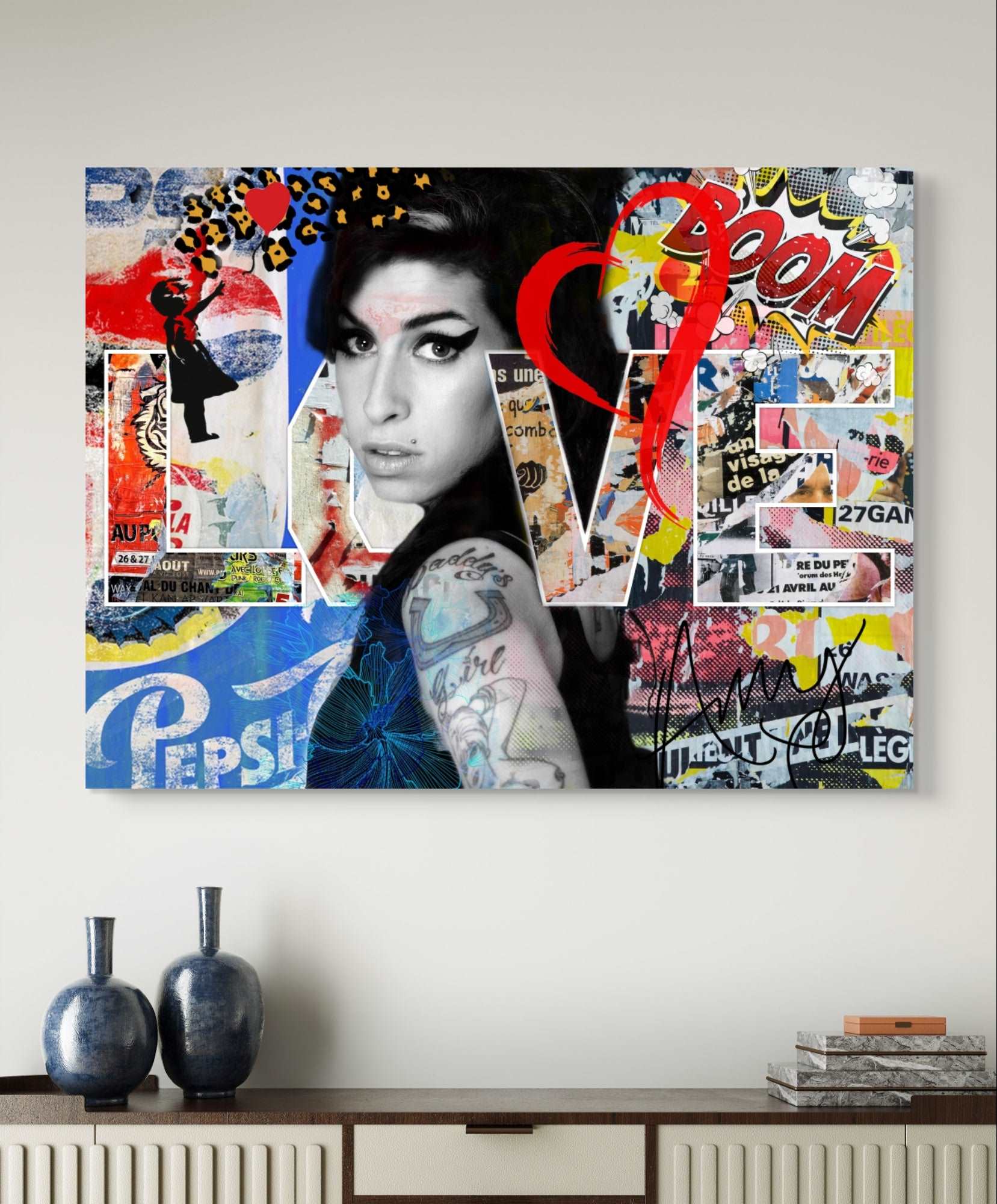 Amy Winehouse Pop Art