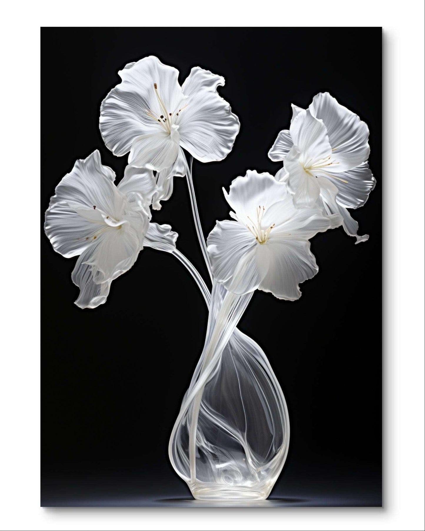 Transparente Blumen - artloving