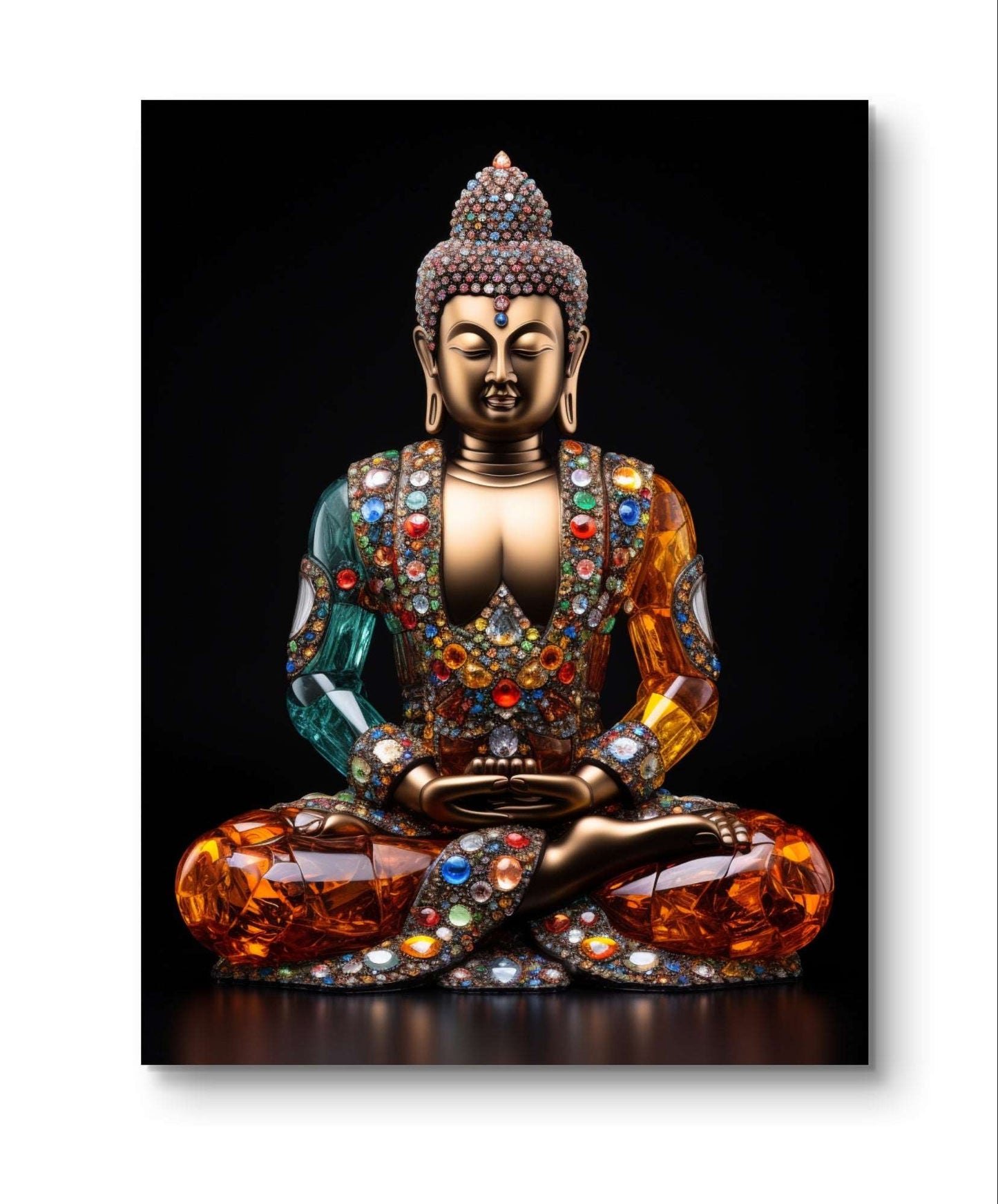 Strass Buddha 2