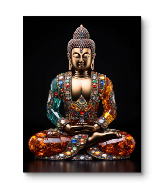 Strass Buddha 2