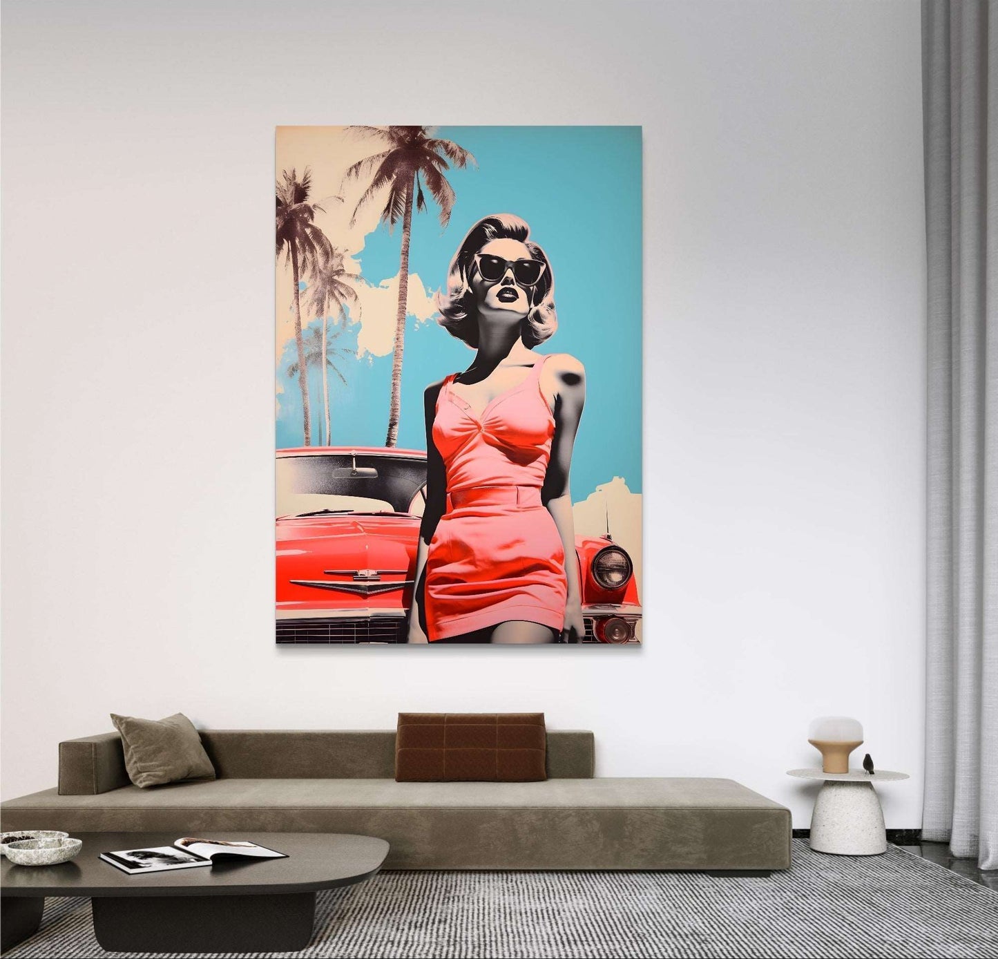 Hollywood Diva Pop Art