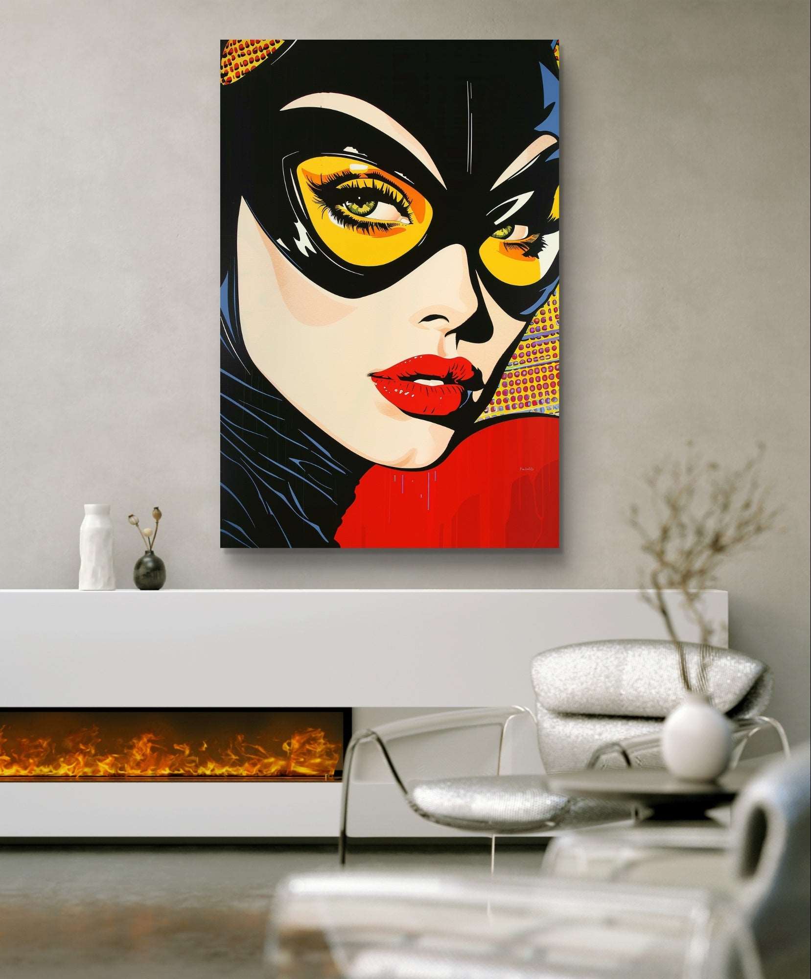 Catwoman Pop Art