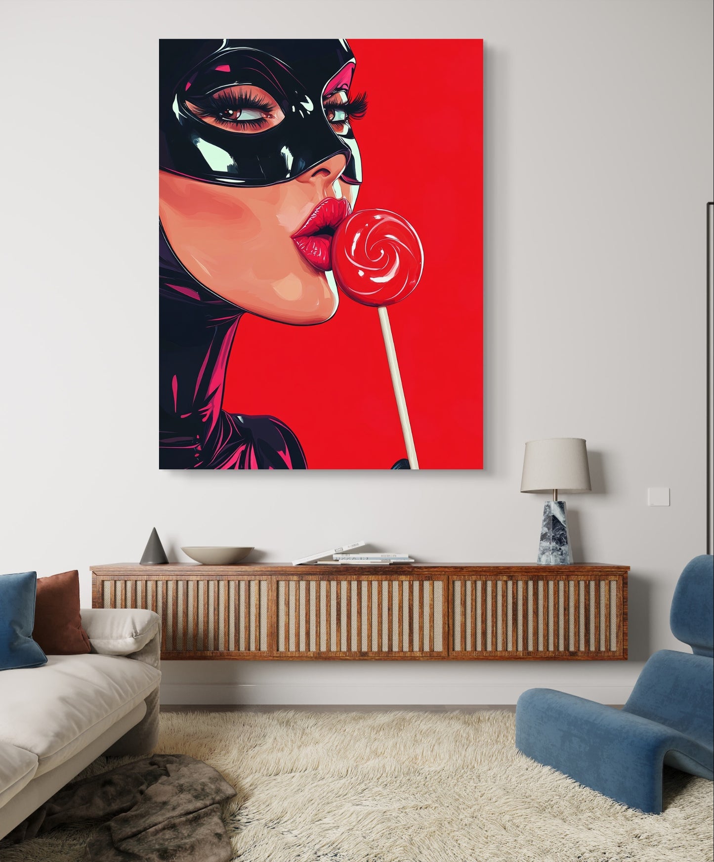 Miss Fury Pop Art