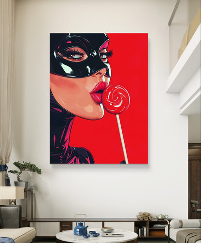 Miss Fury Pop Art