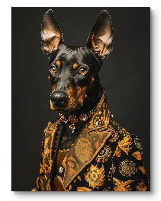 „Stylisch Dobermann“